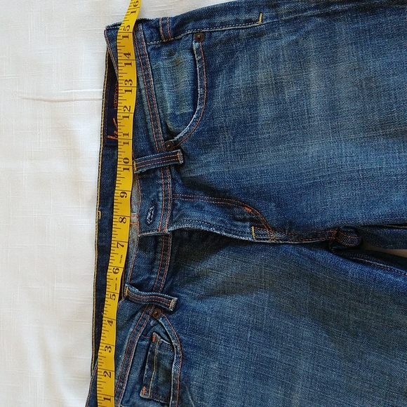 Citizens of Humanity Ingrid Stretch Low Rise Flare Crop jeans Raw Hem Size 28 - Picture 10 of 16